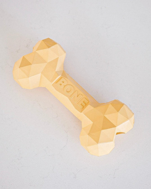 Diamond Natural Rubber Bone Toy - Poppie