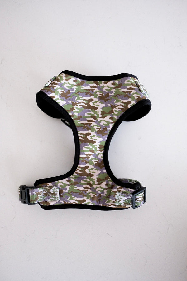 Camouflage harness